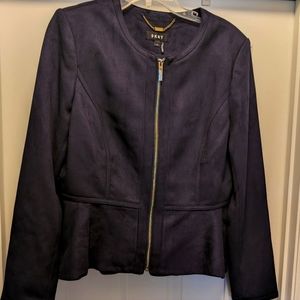 Suede Pendulum jacket size 12 NWT